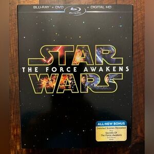 NEW Star Wars The Force Awakens BluRay DVD Digital HD